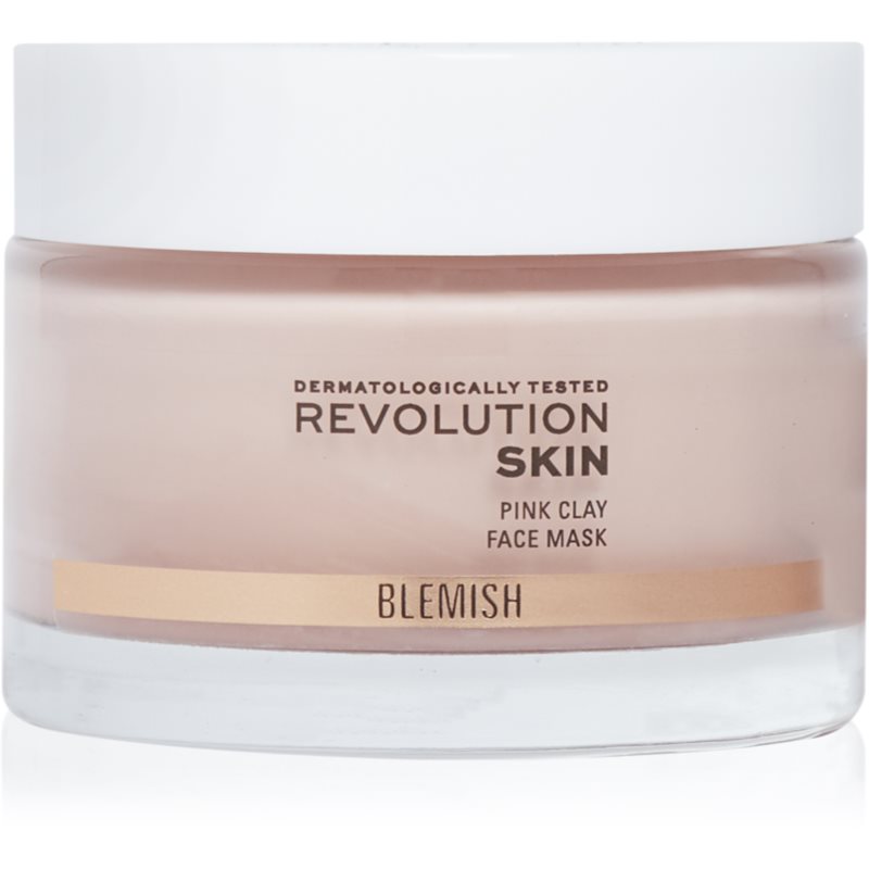 Revolution Skincare Pink Clay mască detoxifiantă faciale 50 ml