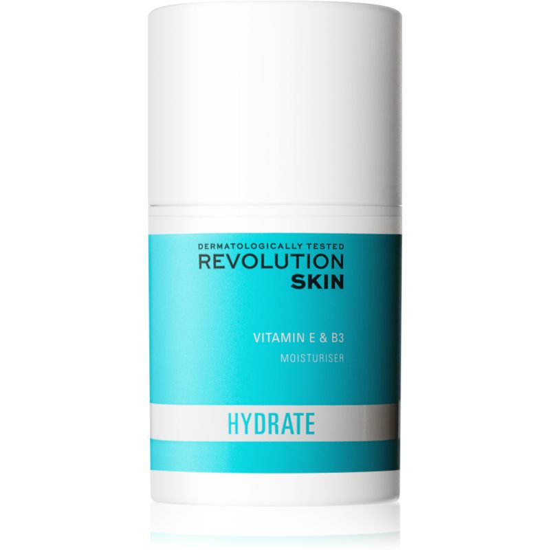 Revolution Skincare Hydrate Vitamin E & B3 gel crema hidratant 50 ml