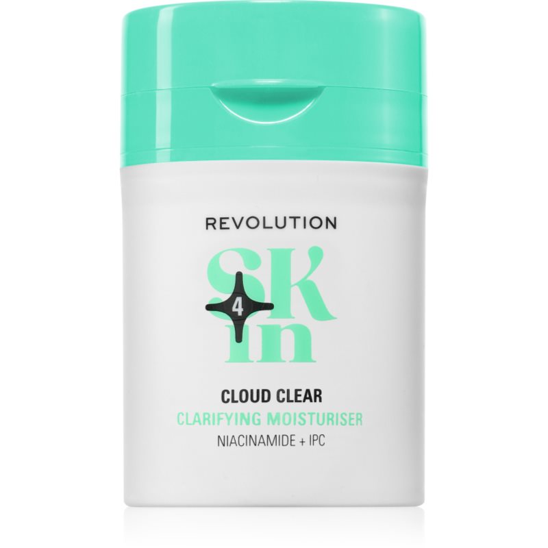 Revolution Skincare Clearly Clarify Cloud Clear crema de zi hidratanta si hranitoare cu niacinamidă 50 ml