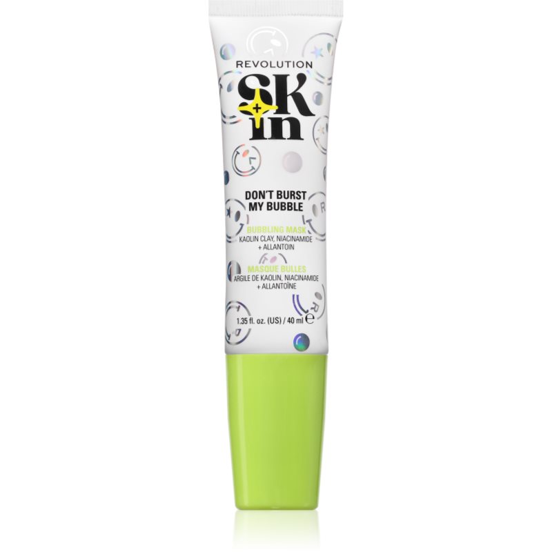 Revolution Skincare S.W.Smiley Bubbling Mask masca faciale 40 ml