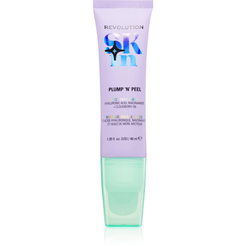 Revolution Skincare Skin Plump 'n' Peel mască exfoliantă 40 ml