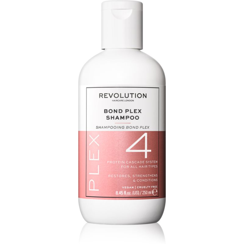 Revolution Haircare Plex No.4 Bond Shampoo șampon intens hrănitor pentru păr uscat și deteriorat 250 ml