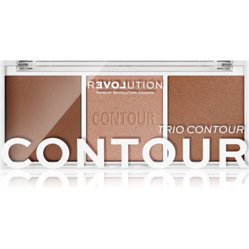 Revolution Relove Colour Play Patela pentru conturul fetei culoare Baked Sugar 6 g