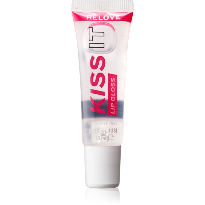 Revolution Relove Kiss It lip gloss hidratant culoare Sorbet Clear 10 ml