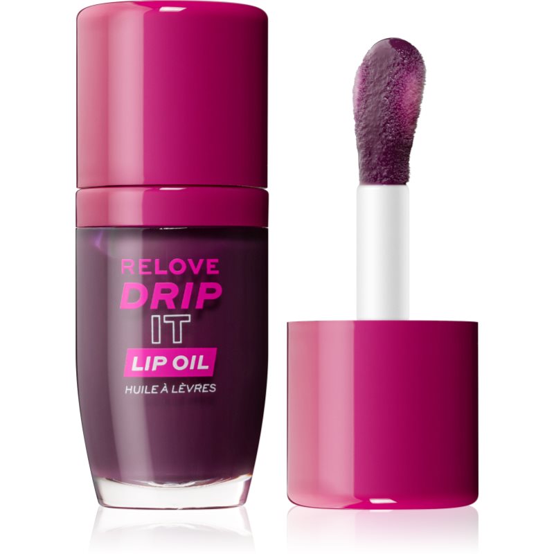 Revolution Relove Drip It ulei pentru buze culoare Mauve 5.5 ml