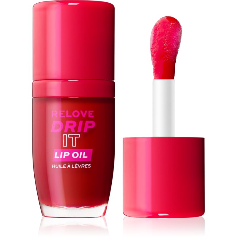 Revolution Relove Drip It ulei pentru buze culoare Cherry 5.5 ml