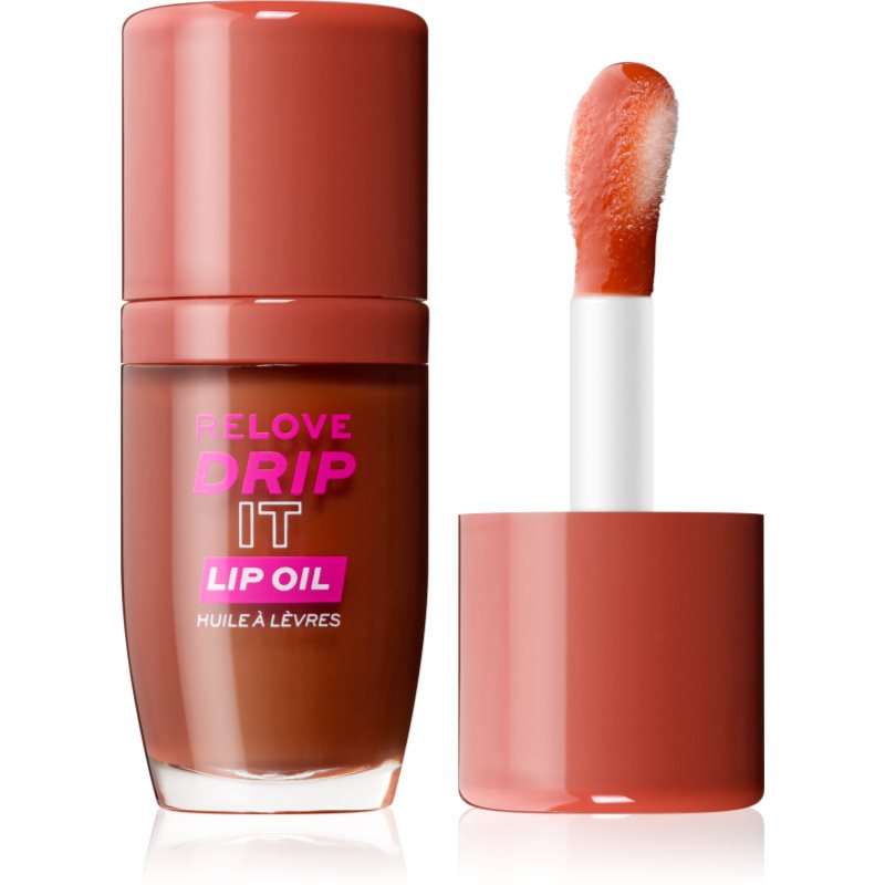 Revolution Relove Drip It ulei pentru buze culoare Peach 5.5 ml