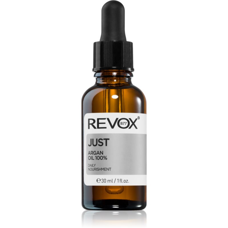 Revox B77 Just Argan Oil 100% Ulei ser hranitor pentru față și gât 30 ml