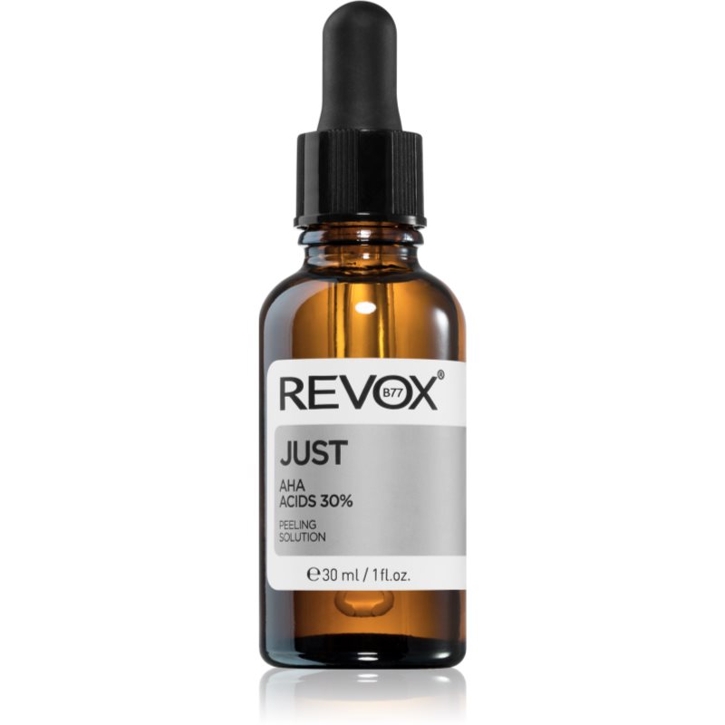 Revox B77 Just AHA Acids 30% serum cu efect exfoliant 30 ml