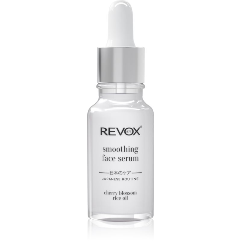Revox B77 Japanese Routine Smoothing Face Serum ser facial pentru netezire 20 ml