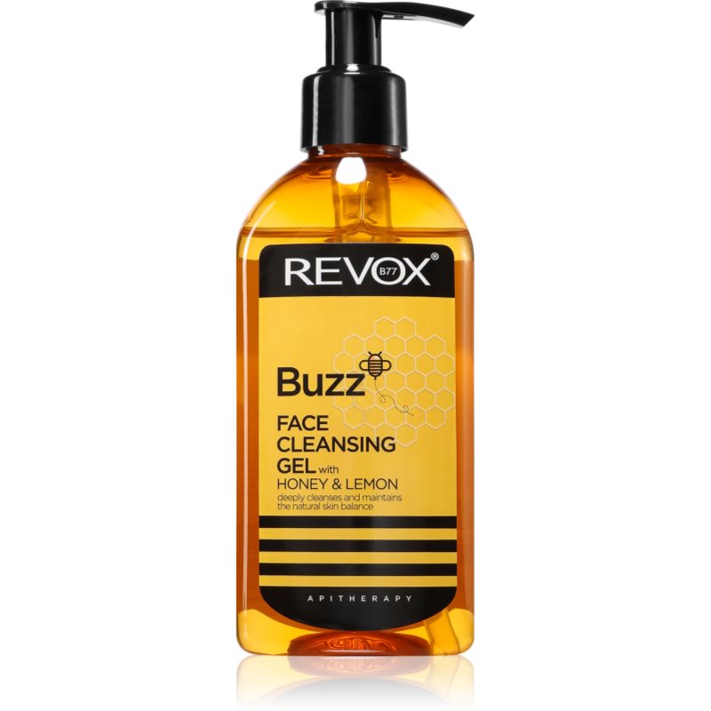 Revox B77 Buzz Face Cleansing Gel gel de curatare energizant faciale Lemon & Honey 180 ml