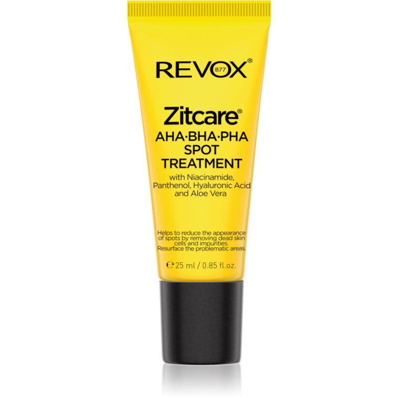 Revox B77 Zitcare AHA BHA PHA Spot Treatment tratament topic pentru acnee 25 ml