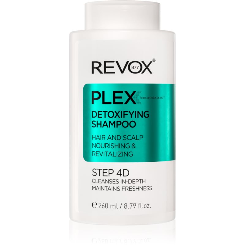 Revox B77 PLEX Detoxifying Shampoo. Step 4D șampon detoxifiant pentru curățare 260 ml