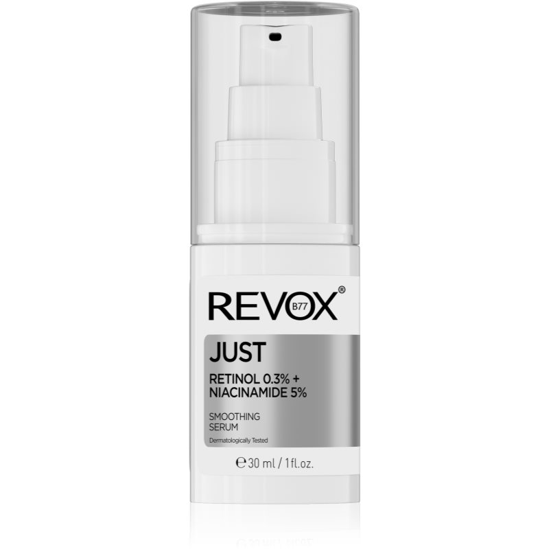Revox B77 JUST Retinol 0.3% + Niacinamide 5% emulsie hidratanta împotriva îmbătrânirii pielii 30 ml
