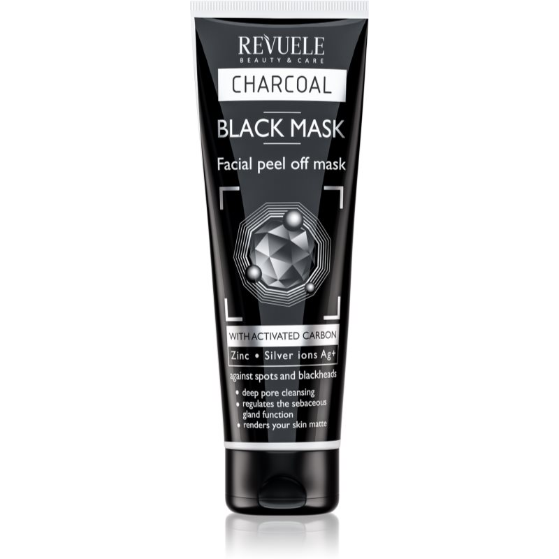 Revuele Charcoal Black Mask masca exfolianta pentru pielea problematica 80 ml