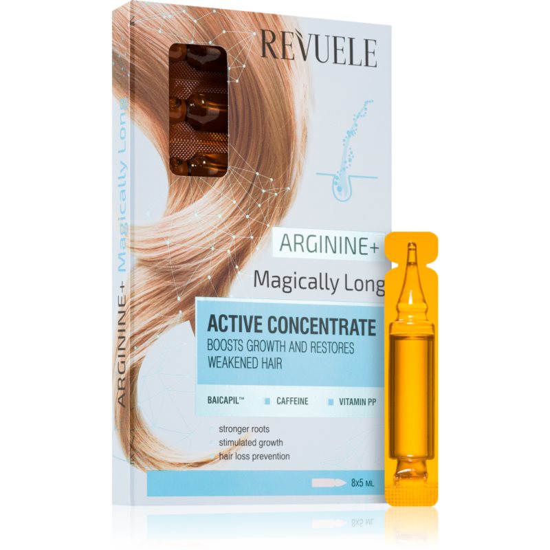 Revuele Active Concentrate Arginine+ fiolă pentru întărirea și creșterea părului 8x5 ml