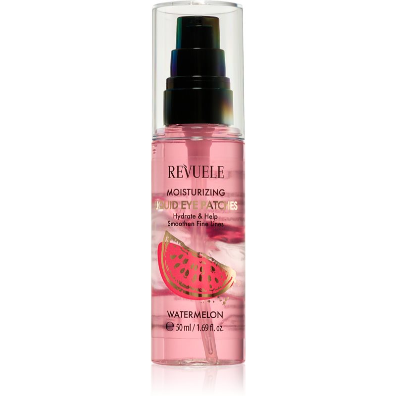 Revuele Moisturizing Watermelon Liquid Eye Patches gel de ochi hidratant 50 ml