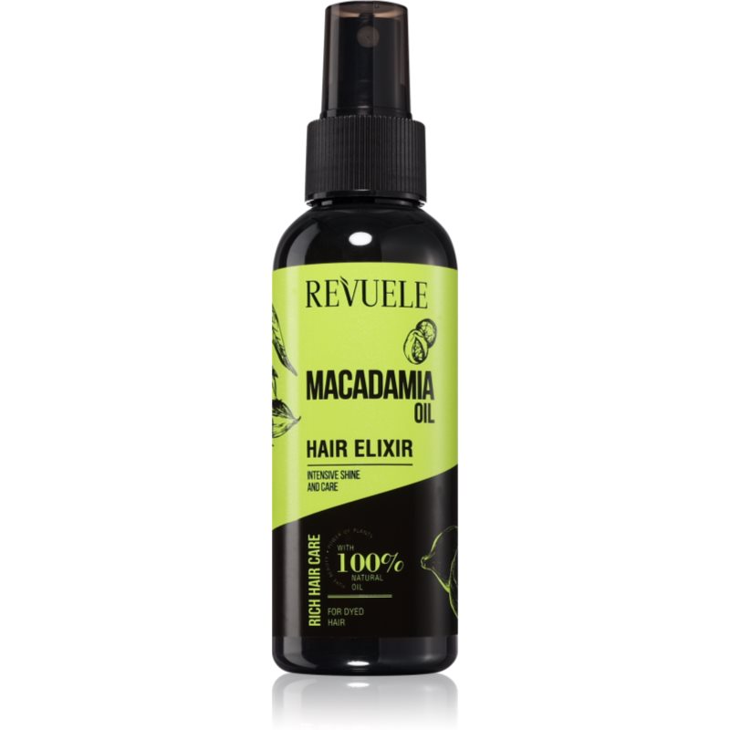 Revuele Macadamia Oil Hair Elixir spray protector pentru păr vopsit 120 ml