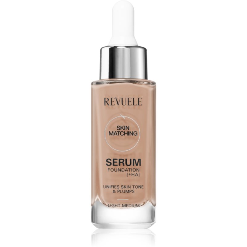 Revuele Serum Foundation [+HA] make up hidratant pentru uniformizarea nuantei tenului culoare Light-Medium 30 ml