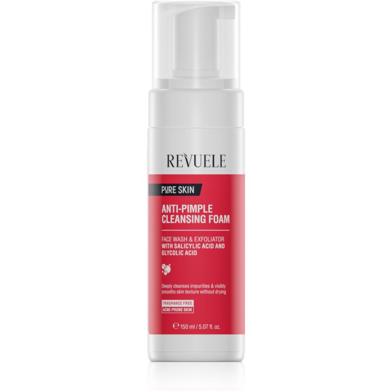 Revuele Pure Skin Anti-Pimple spuma de curatat pentru ten acneic 150 ml