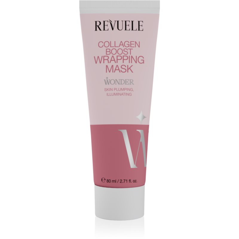 Revuele Wonder Collagen Boost Wrapping Mask Masca de noapte pentru strălucirea și netezirea pielii 80 ml
