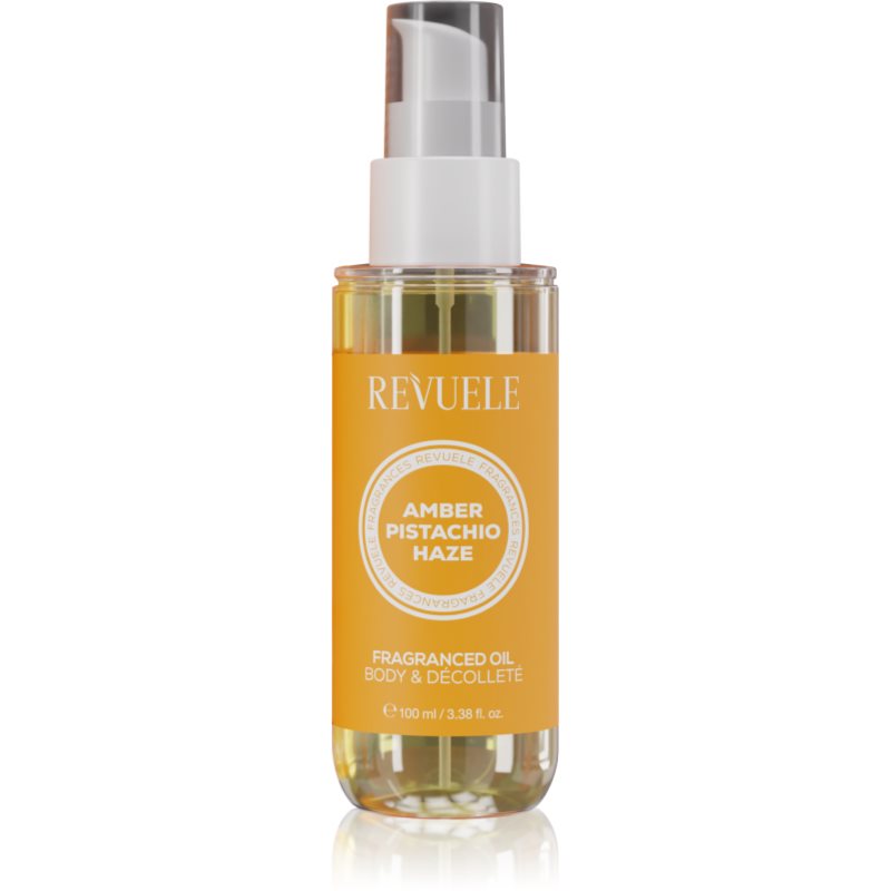 Revuele Amber Pistachio Haze Fragranced Oil ulei parfumat pentru corp 100 ml