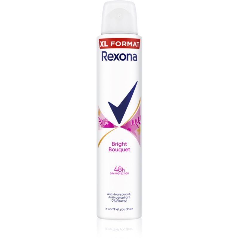 Rexona Bright Bouquet Compressed deodorant spray 200 ml