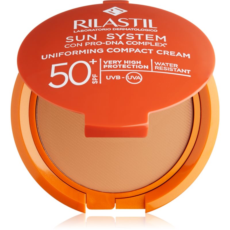 Rilastil Sun System make-up compact SPF 50+ culoare Bronze 10 g