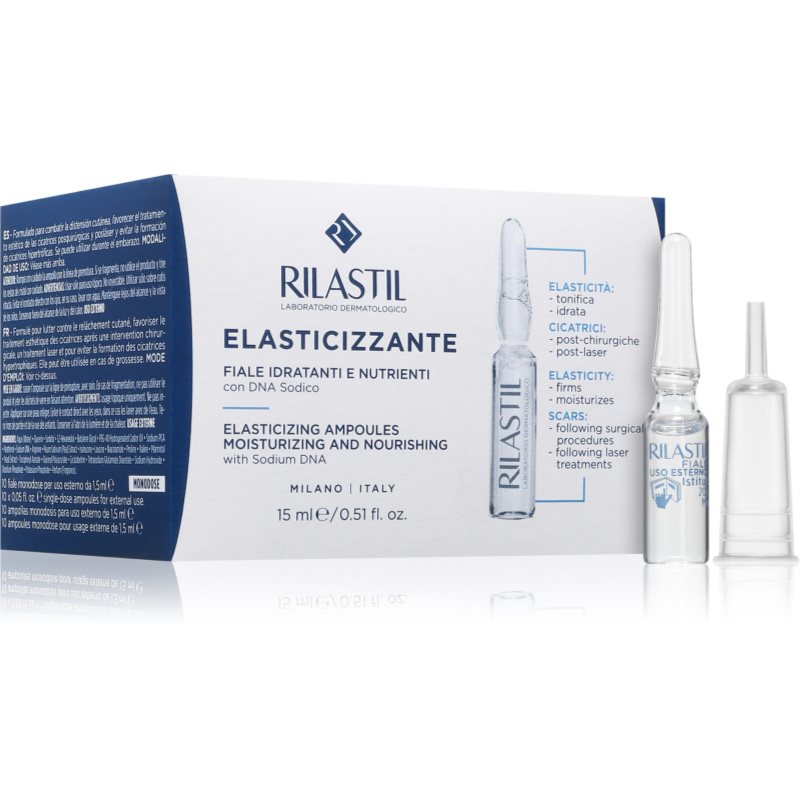 Rilastil Elasticizzante fiolă mărește elasticitatea pielii 10x1.5 ml