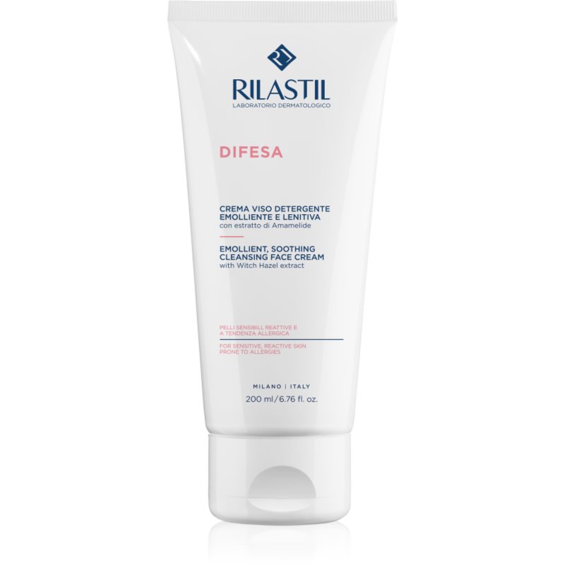 Rilastil Difesa crema de curatare cu efect de calmare pentru piele sensibilă 200 ml
