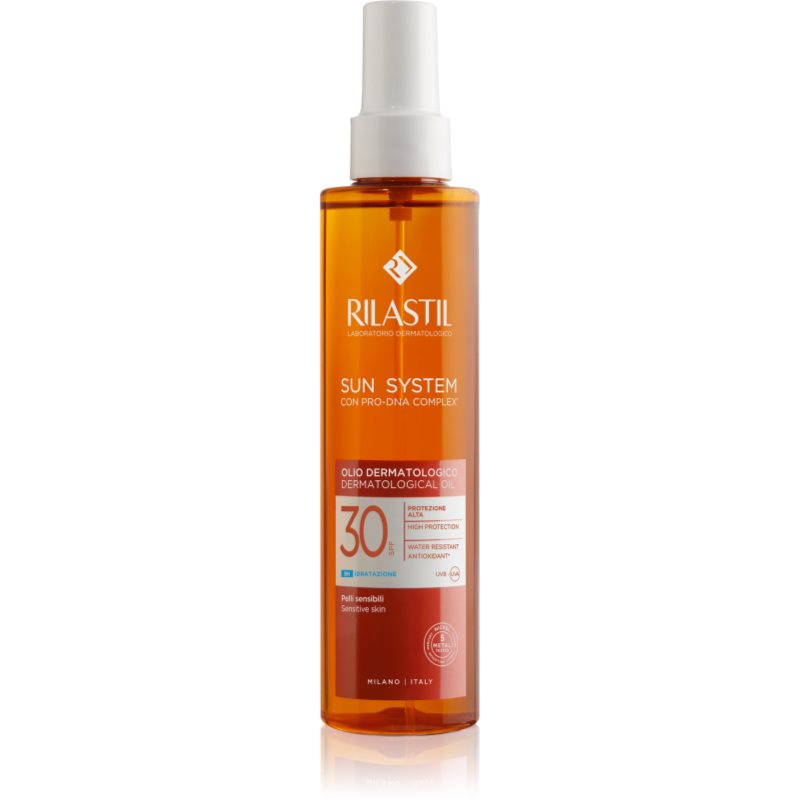 Rilastil Sun System Ulei bronzant hidratant sub forma de spray SPF 30 200 ml