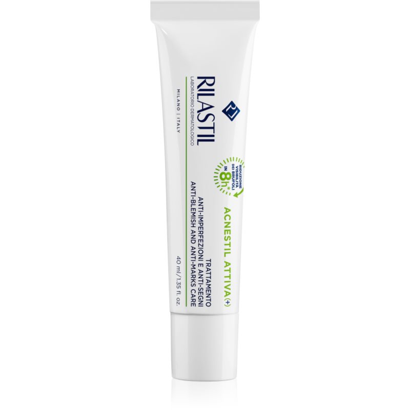 Rilastil Acnestil Attiva (+) cremă pentru față impotriva imperfectiunilor pielii cauzate de acnee 40 ml