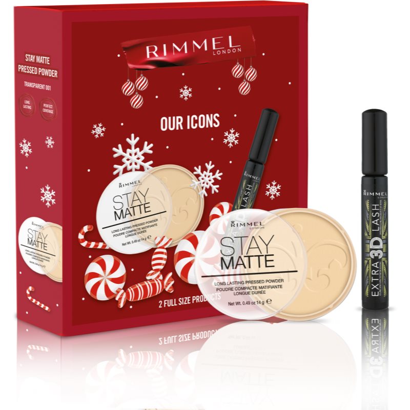 Rimmel Our Icons set cadou de Crăciun