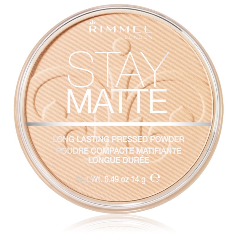 Rimmel Stay Matte Puder Farbton 001 Transparent 14 g