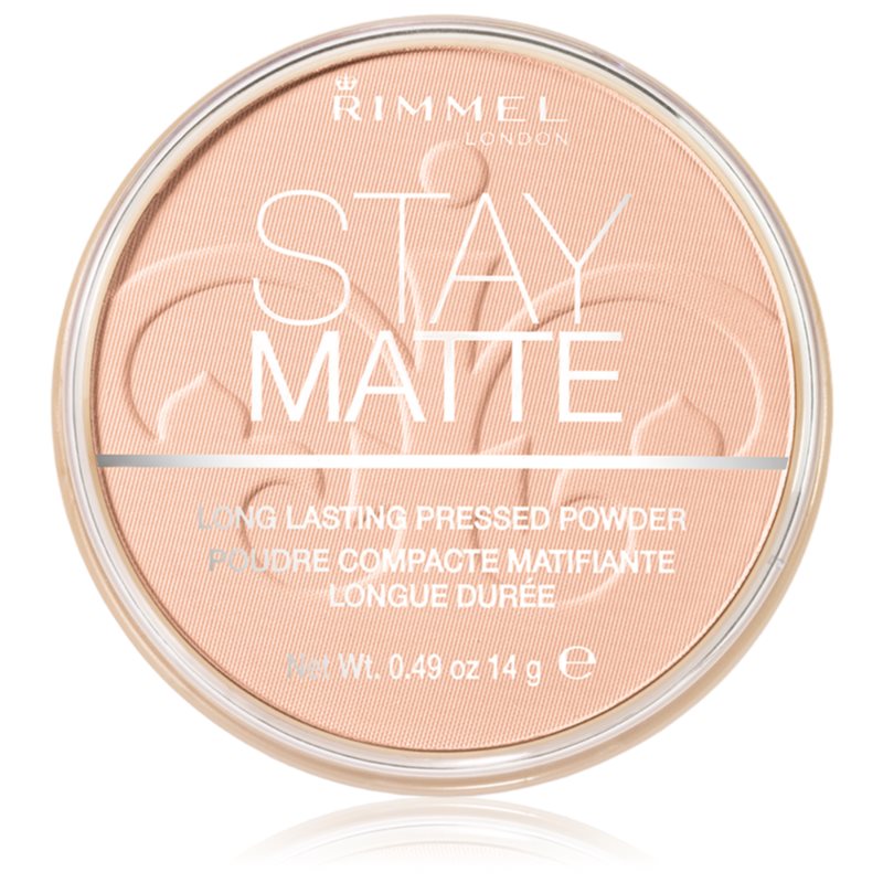 Rimmel Stay Matte pudră culoare 002 Pink Blossom 14 g