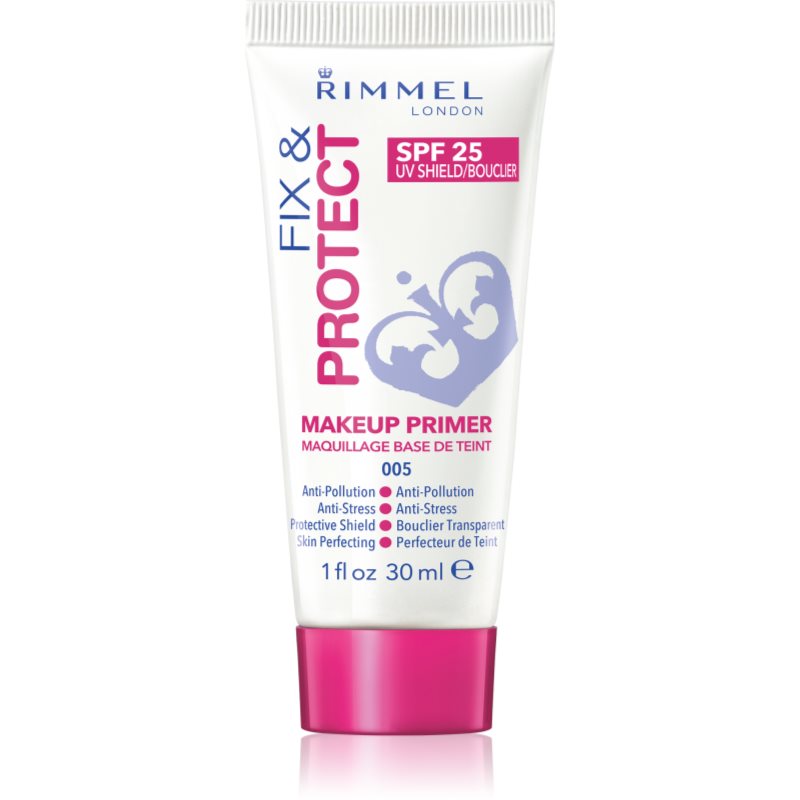 Rimmel Fix & Protect baza pentru machiaj SPF 25 culoare 005 30 ml