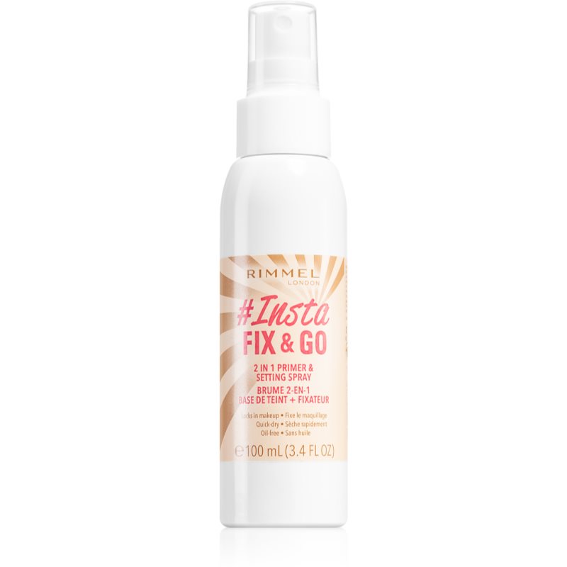 Rimmel Lasting Finish Fix & Go Spray multifuncțional ușor 100 ml