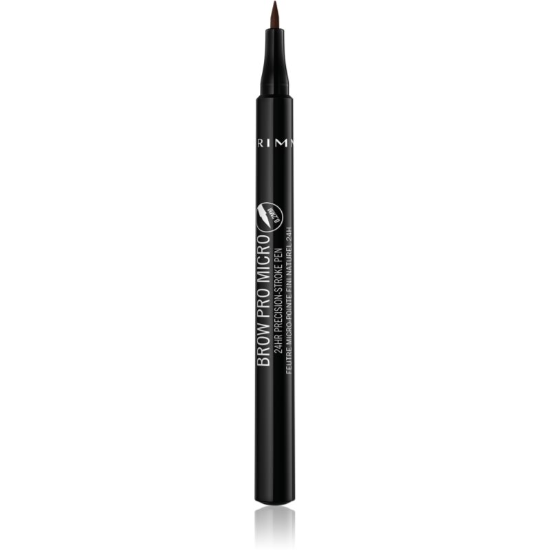 Rimmel Brow Pro Micro creion pentru sprancene culoare 004 Dark Brown 1 ml