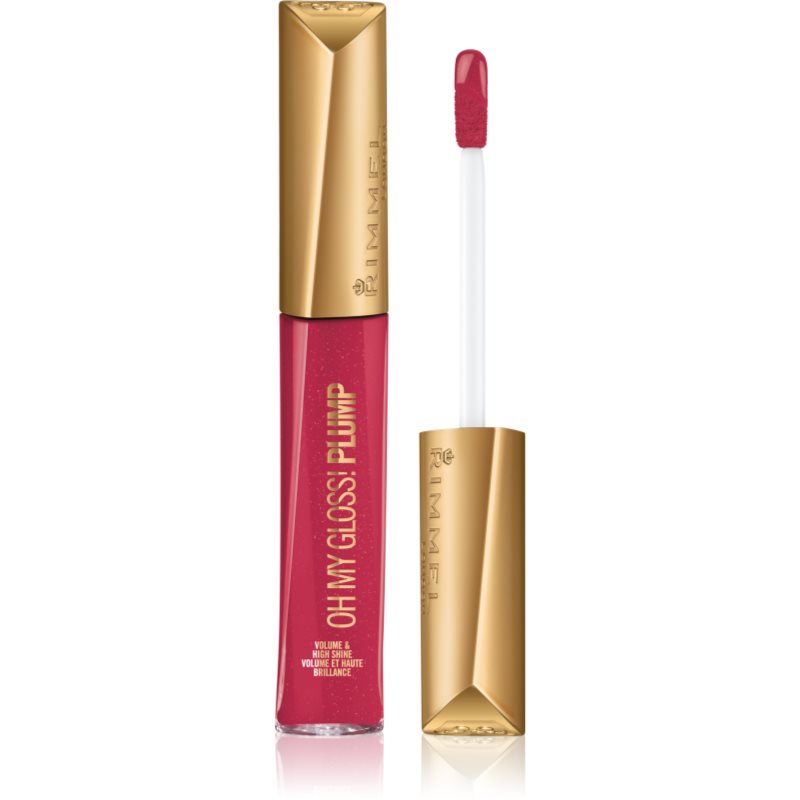 Rimmel Oh My Gloss! Plump lip gloss culoare Raspberry Sundae 6.5 ml