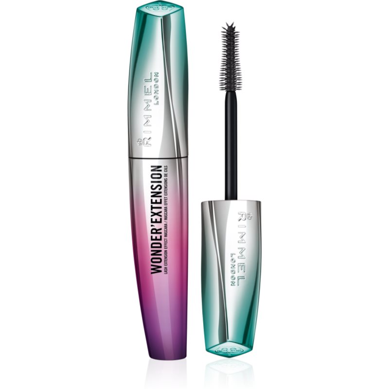 Rimmel Wonder\'Extension mascara pentru gene lungi și dese culoare 001 Black 11 ml