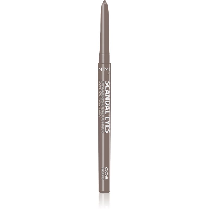 Rimmel ScandalEyes Exaggerate dermatograf automat culoare 006 Taupe 0,35 g