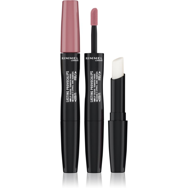 Rimmel Lasting Provocalips Double Ended ruj cu persistenta indelungata culoare 400 Grin & Bare It 3,5 g