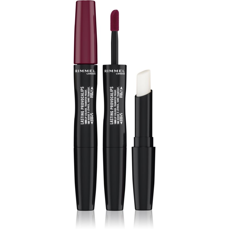 Rimmel Lasting Provocalips Double Ended ruj cu persistenta indelungata culoare 570 No Wine-Ing 3,5 g