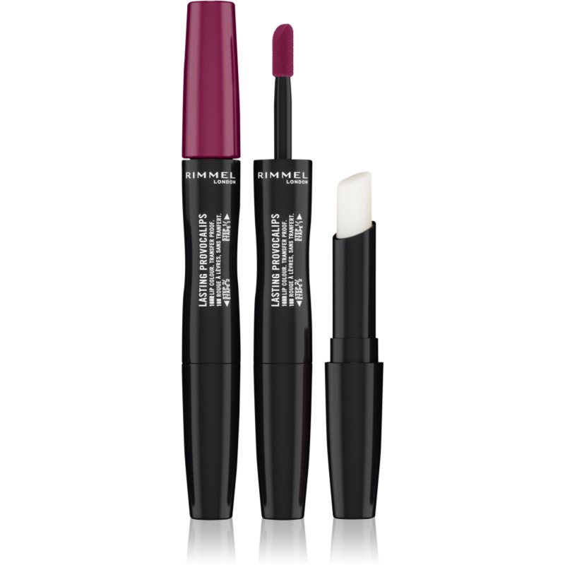 Rimmel Lasting Provocalips Double Ended ruj cu persistenta indelungata culoare 440 Maroon Swoon 3,5 g