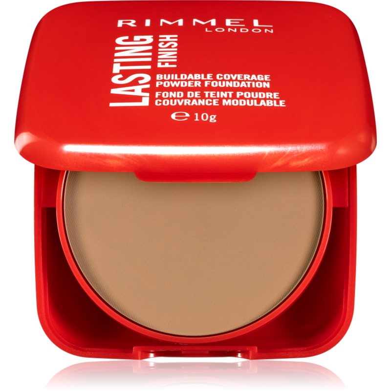 Rimmel Lasting Finish Buildable Coverage pudră compactă culoare 009 Honey 7 g