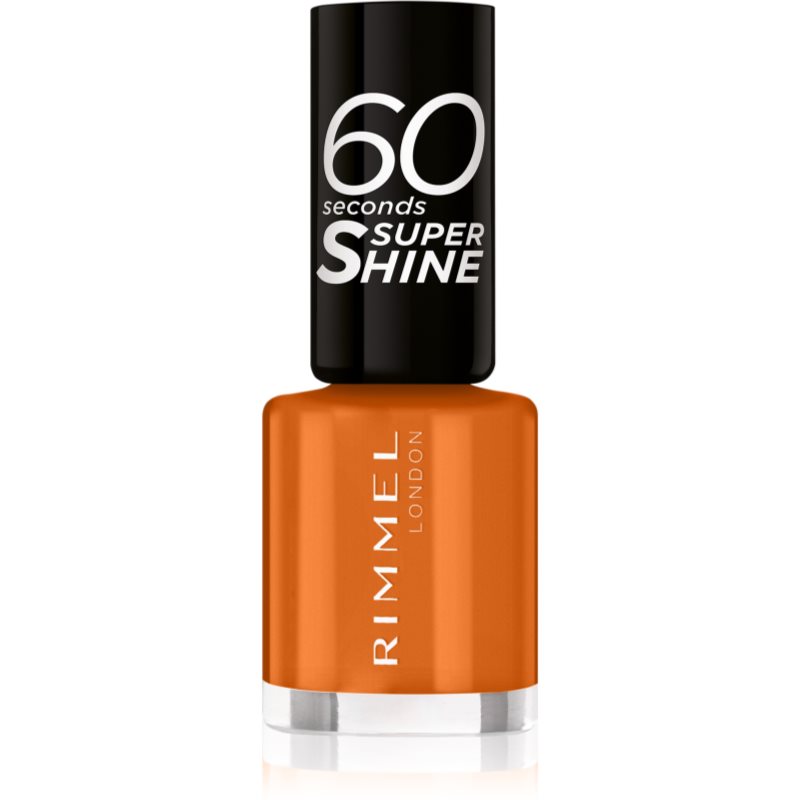 Rimmel 60 Seconds Super Shine lac de unghii culoare 151 Tan Lines Good Times 8 ml