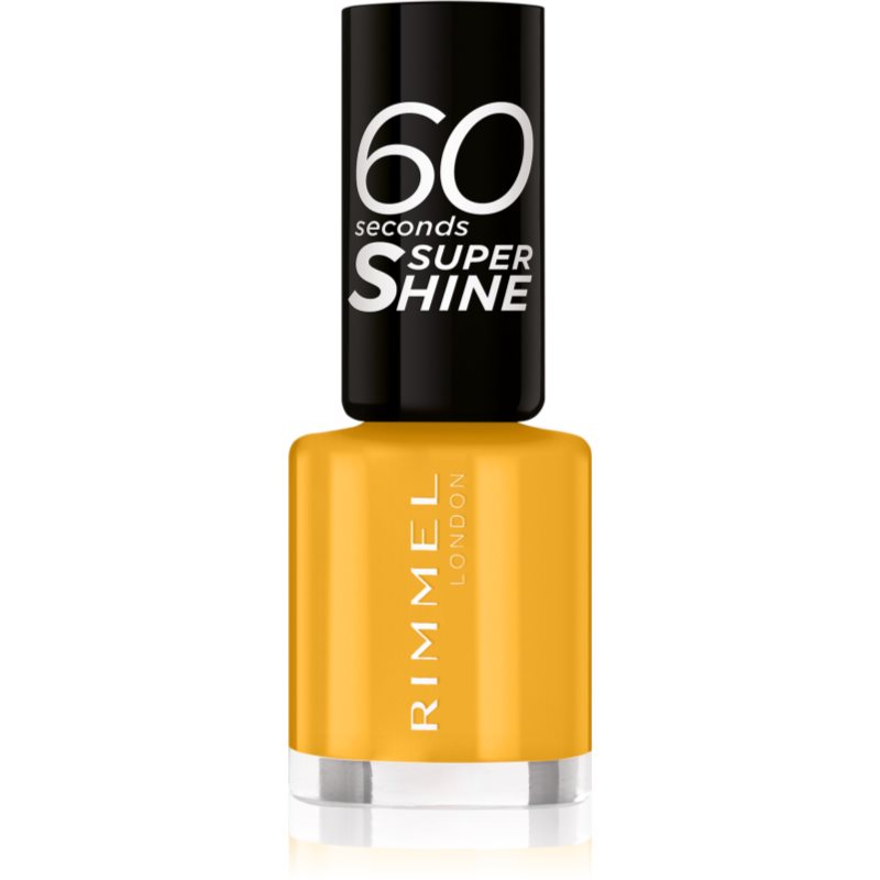 Rimmel 60 Seconds Super Shine lac de unghii culoare 150 Sandy Toes 8 ml