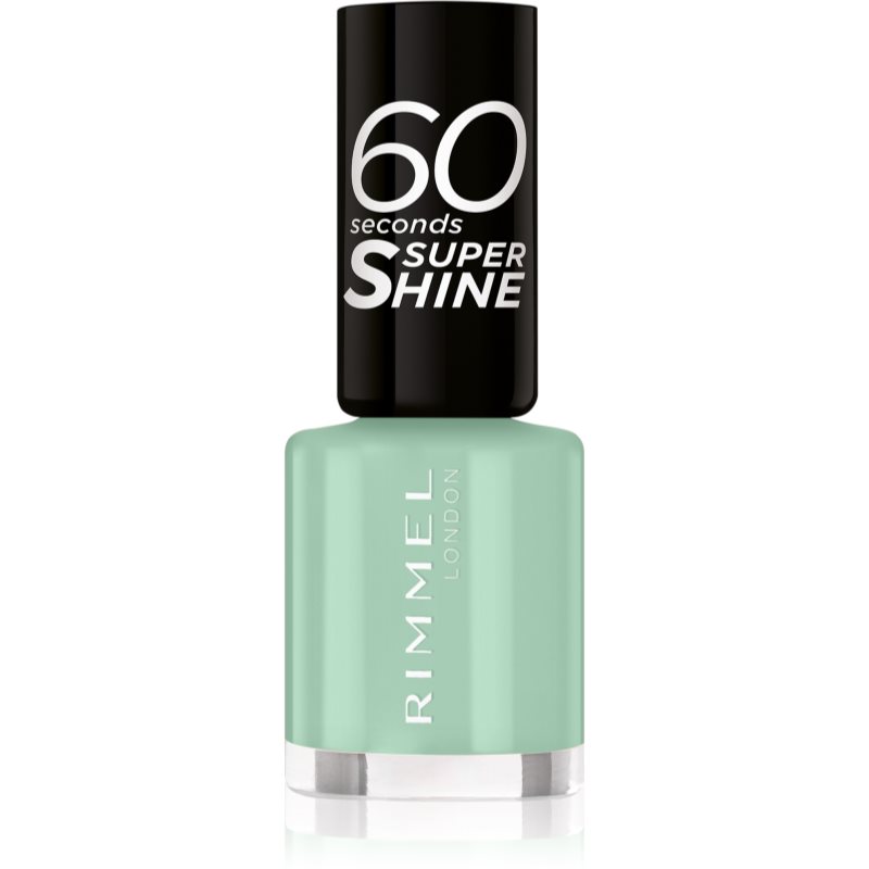 Rimmel 60 Seconds Super Shine lac de unghii culoare 154 Shell Yeah 8 ml