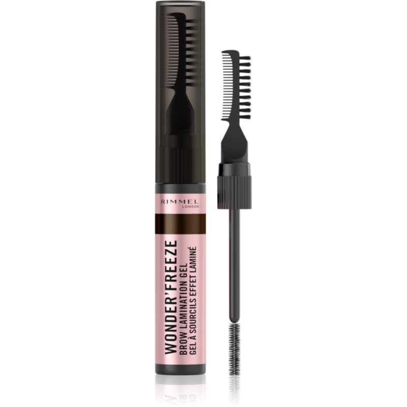 Rimmel Wonder\'Freeze gel mascara pentru sprâncene culoare 003 Medium Brown 6 g