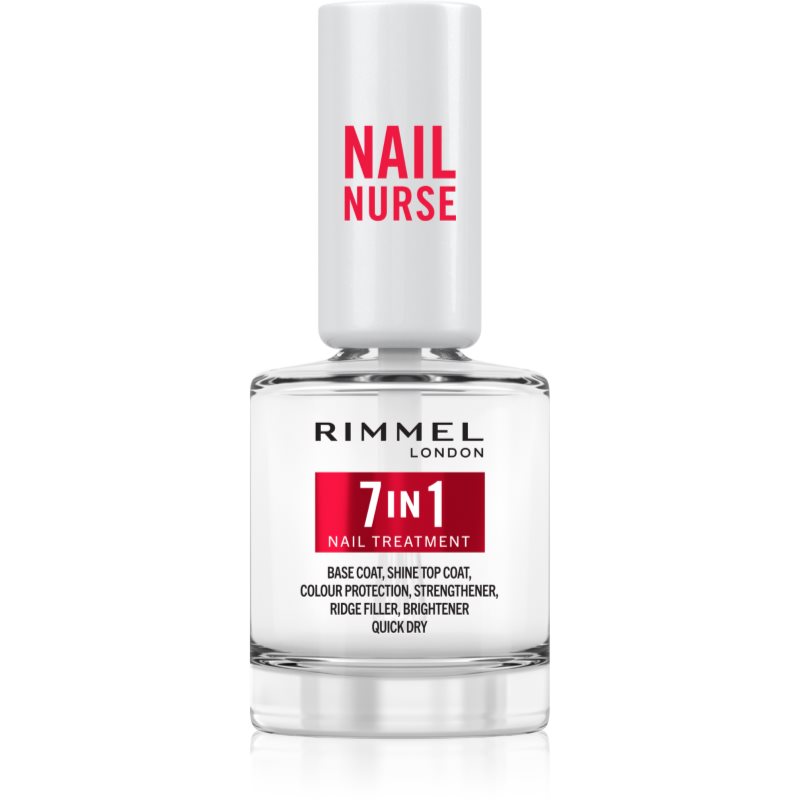 Rimmel Nail Nurse 7-in-1 lac de unghii de baza si superioara 7 in 1 12 ml